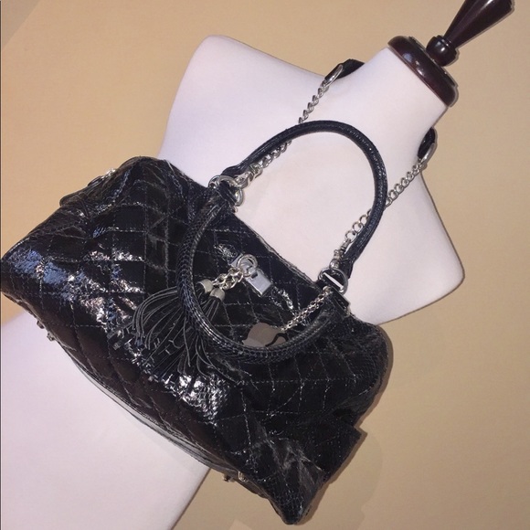 Python Snakeskin Strap Chain Handbag by PURE - Picture 1 of 8